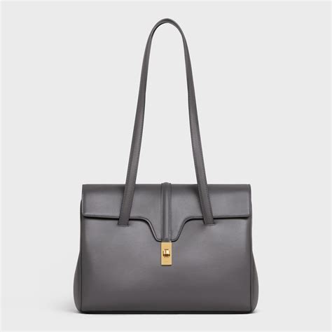 celine shiny smooth calfskin medium frame shoulder bag|MEDIUM SOFT 16 BAG IN SMOOTH CALFSKIN .